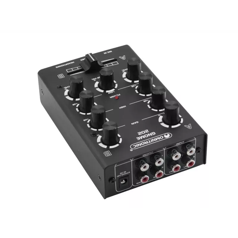 Mikser Omnitronic GNOME-202 2-kanałowy 20 – 20 000 Hz Czarny