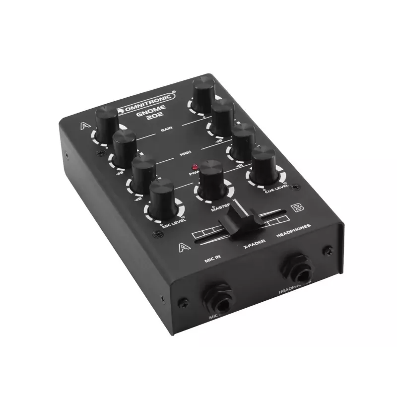 Mikser Omnitronic GNOME-202 2-kanałowy 20 – 20 000 Hz Czarny