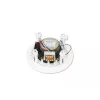 Głośnik pełnozakresowy Omnitronic 80710210 Biały Przewodowy 5 W