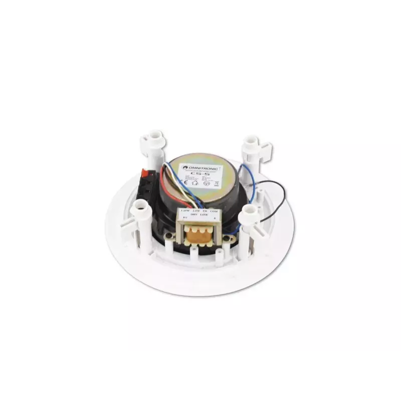 Głośnik pełnozakresowy Omnitronic 80710210 Biały Przewodowy 5 W