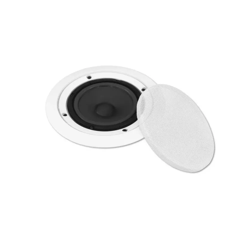 Głośnik pełnozakresowy Omnitronic 80710210 Biały Przewodowy 5 W