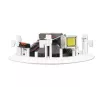 Pełnozakresowy głośnik Omnitronic 80710230 Biały Przewodowy 10 W