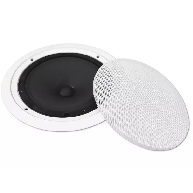Pełnozakresowy głośnik Omnitronic 80710230 Biały Przewodowy 10 W