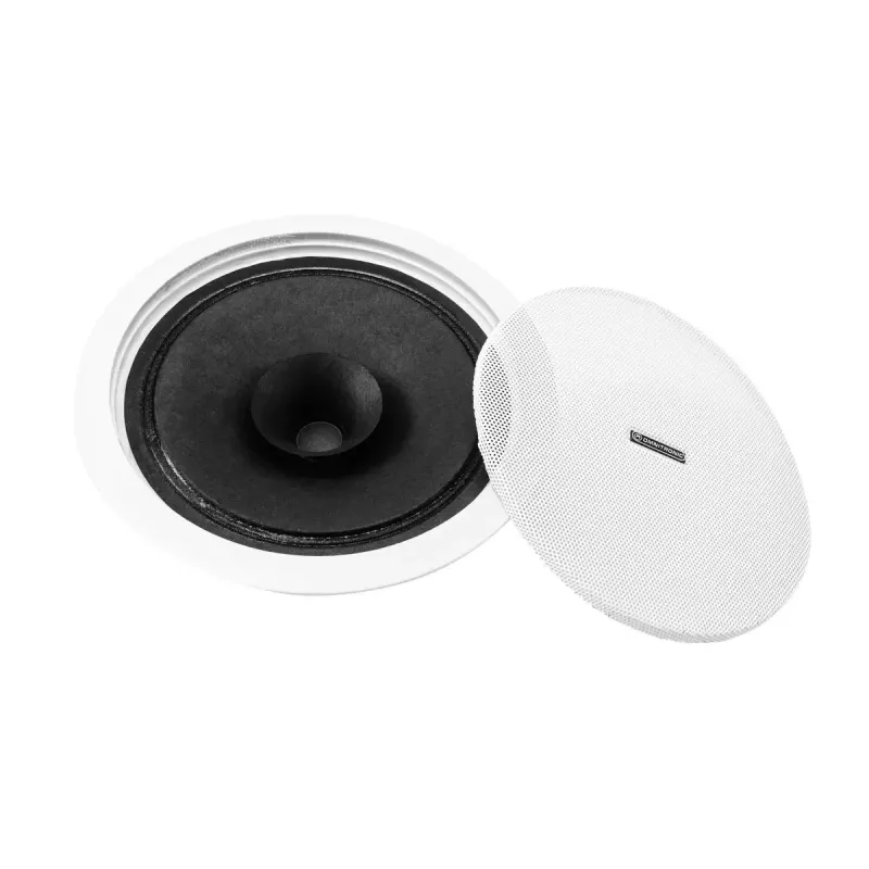 Głośnik szerokopasmowy Omnitronic 80710241 Biały Przewodowy 6 W