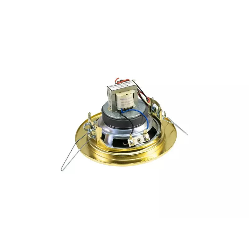 Dwudrożny głośnik Omnitronic 80710207 Złoty Przewodowy 6 W