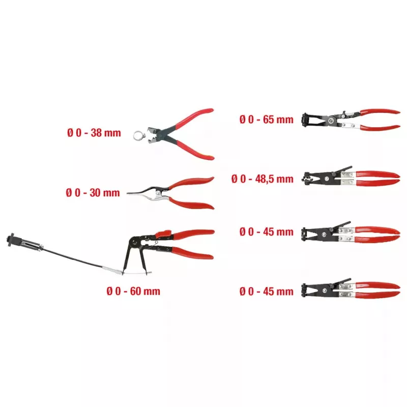 Szczypce KS Tools 115.1055 stal chromowo-molibdenowa