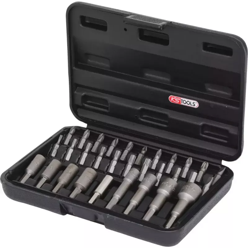 KS Tools 1/4" CLASSIC zestaw bitów i narzędzi wkręcających, 31 szt., 122.2100