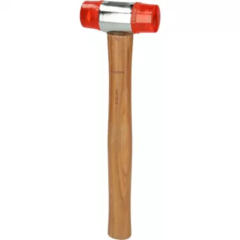 Młotek KS Tools 140.5202 z tworzywowym obuchem i drewnianą rękojeścią 30 cm 350 g