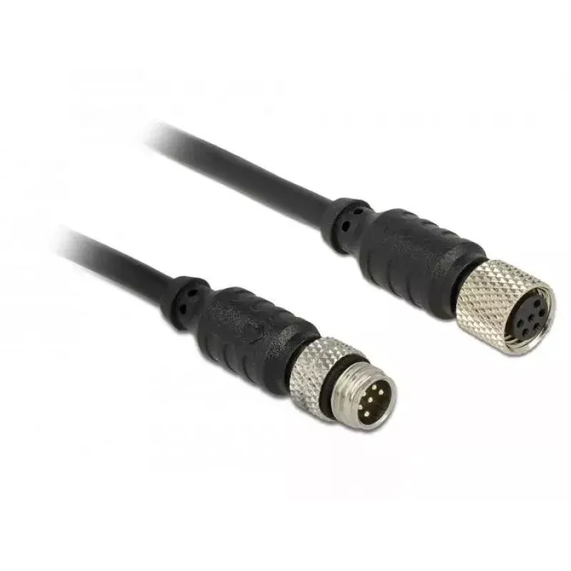 Kabel szeregowy Navilock 62971 Czarny 1 m M8