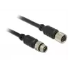 Kabel szeregowy Navilock 62975 Czarny 10 m M8