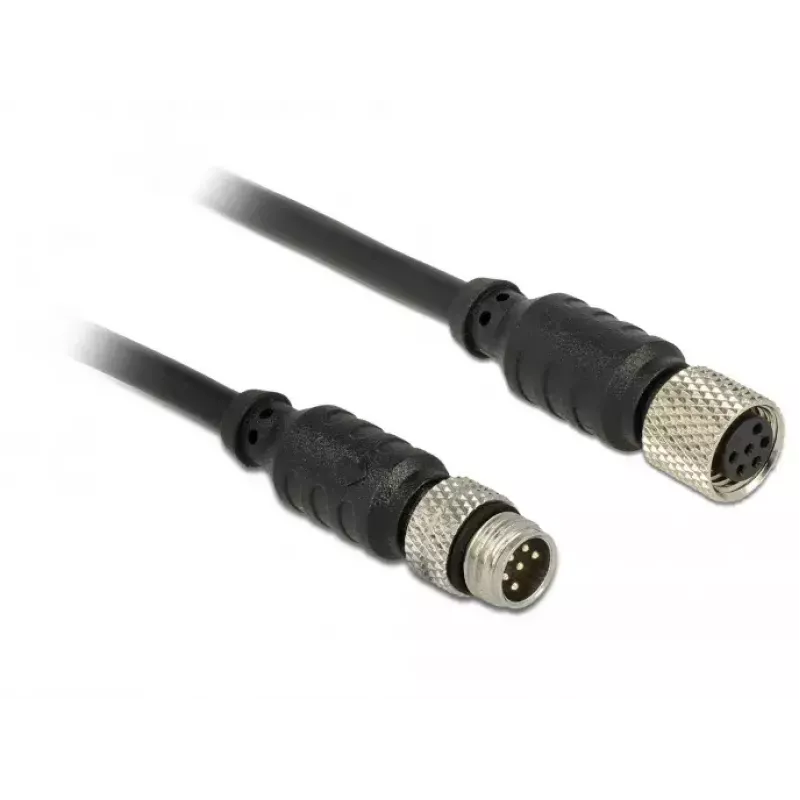 Kabel szeregowy Navilock 62975 Czarny 10 m M8