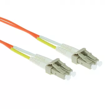 ACT 2 metrowy kabel patchcord światłowodowy wielomodowy LSZH OM1 62.5/125 duplex ze złączami LC