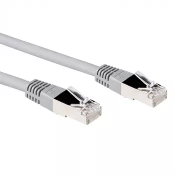 ACT Szary 15-metrowy kabel krosowy LSZH U/UTP CAT5E ze złączami RJ45