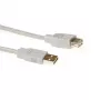 USB 2.0 A męski - USB A żeński ivory 1.80 m ACT SB2200