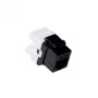 ACT CAT6 Keystone Jack nieekranowane złącze wbijane białe, RJ45, IDC, Biały