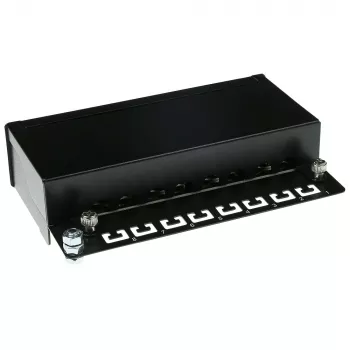 Powierzchniowa ekranowana puszka przyłączeniowa ACT 8-port CAT6, 173×44 mm