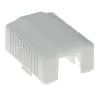 Natynkowa ekranowana puszka wyjściowa ACT FA5005 na 1 moduł CAT5E, 39×29,5×54 mm