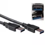 USB 3.0 A male - USB A male 3.00 m, ACT, SB0001