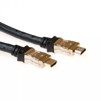 Przewód ACT 7,5 m HDMI High Speed v1.4 z blokadą RF HDMI-A męski - HDMI-A męski