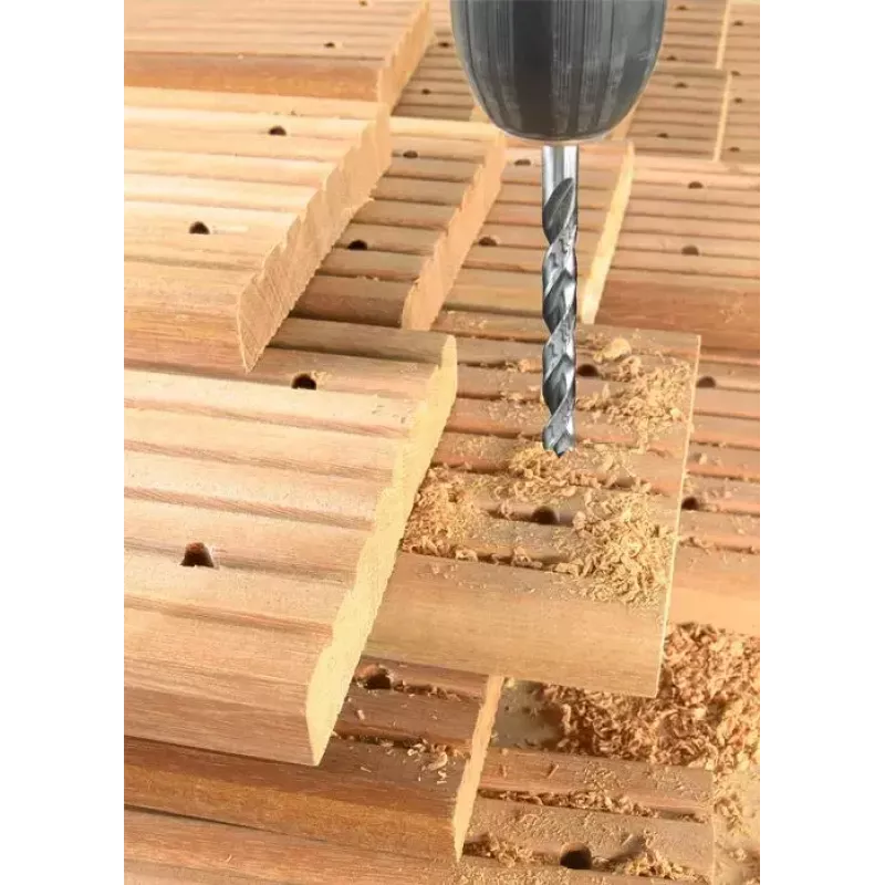 Wiertło kręte z ostrzem centrującym KWB 511907 7 mm z ostrzem brad
