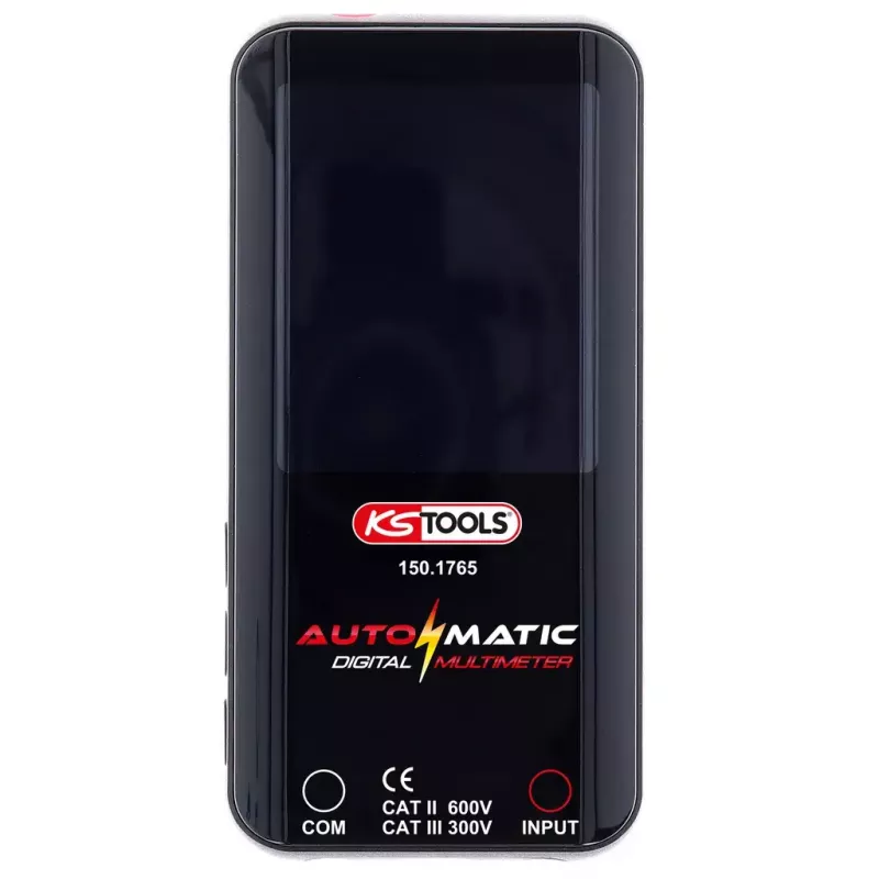 KS Tools 150.1765 automatyczny multimetr cyfrowy z sondami pomiarowymi