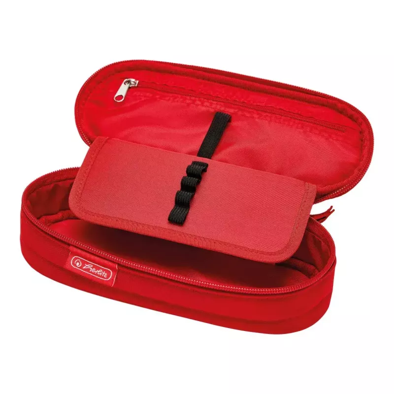 Miękki piórnik Herlitz 50038428 Poliester Czerwony 215x95x60 mm