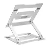 Podstawka pod laptop ACT AC8135 aluminiowa szara bezstopniowa regulacja wysokości