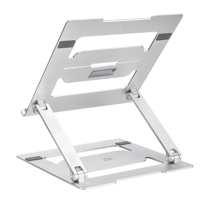 Podstawka pod laptop ACT AC8135 aluminiowa szara bezstopniowa regulacja wysokości