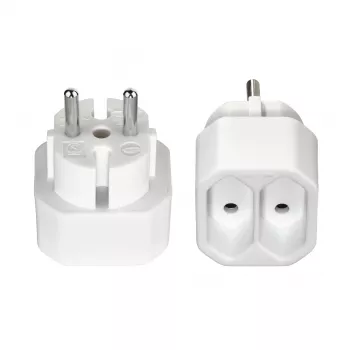Hama 00223211 przedłużacz zasilania 2 gniazda AC Wewnętrzny Biały