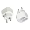 Hama 00223211 przedłużacz zasilania 2 gniazda AC Wewnętrzny Biały