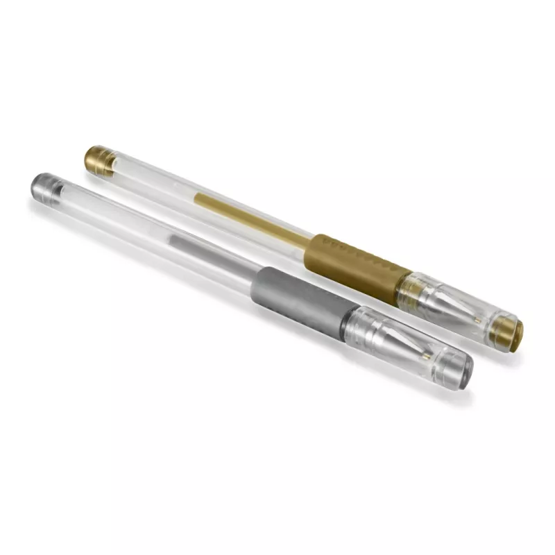 Hama Classic Capped gel pen Gold, srebrny 2 szt.