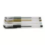 Hama Classic Capped gel pen Czarny, Gold, srebrny, biały 4 szt.