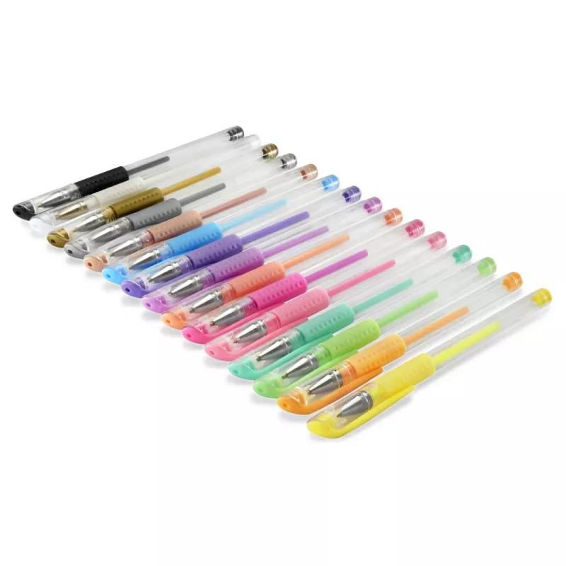Hama Pastel & Classic długopis żelowy z nasadką Wielokolorowy 15 szt.