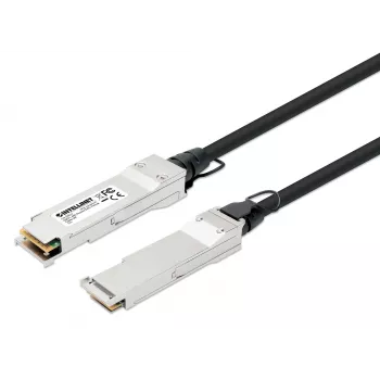 Kabel Intellinet Twinax miedziany 3 m 40G QSFP+ Passive Direct Attach 30AWG MSA kompatybilny z QSFP-H40G-CU3M