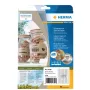 Etykieta samoprzylepna HERMA 10750 Prostokątna Trwała Brązowa 3780 szt.