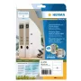 Etykieta samoprzylepna HERMA 10760 prostokątna trwała brązowa 80 szt.