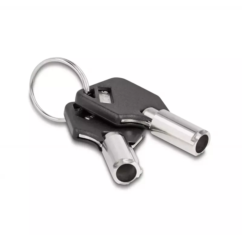 Navilock Notebook kabel Lock Czarny 1.8 m Key Lock