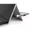 Navilock Notebook kabel Lock Czarny 1.8 m Key Lock