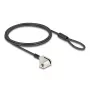 Navilock Notebook kabel Lock Czarny 1.8 m Key Lock