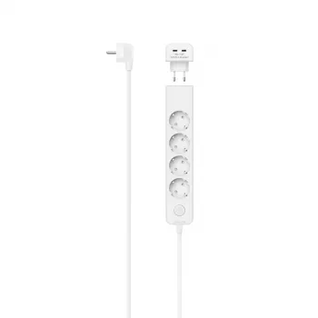 Hama 00223191 przedłużacz sieciowy 1.4 m 5 gniazd AC Wewnętrzny Biały