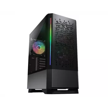 Obudowa PC COUGAR Gamingowa MX430 Air RGB Midi Tower Czarna