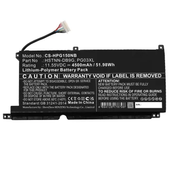 Część zamienna do laptopa CoreParts MBXHP-BA0305 Szerokość 95,2 mm Głębokość 6,8 mm Wysokość 211,6 mm