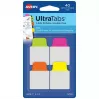 Czyste karteczki indeksujące Avery Ultra Tabs 74759 zielone pomarańczowe różowe żółte
