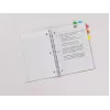 Puste zakładki indeksujące Avery Ultra Tabs 74760 Niebieskie Zielone Pomarańczowe Czerwone