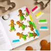 Zakładki indeksujące blanko Avery Ultra Tabs 74768 niebieskie zielone czerwone żółte