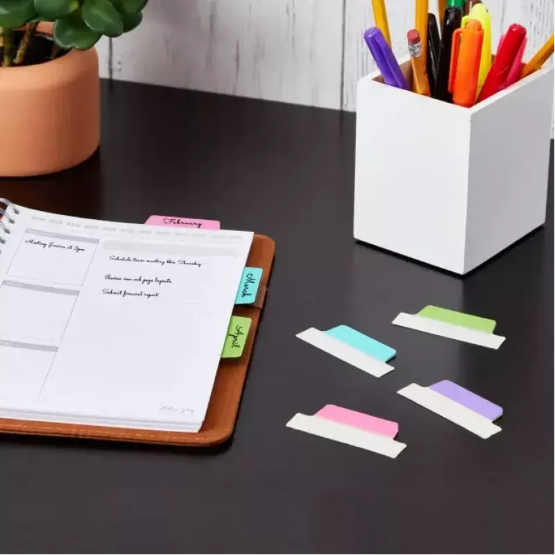 Blank tab index Avery Ultra Tabs 74769 Niebieski Zielony Różowy Fioletowy
