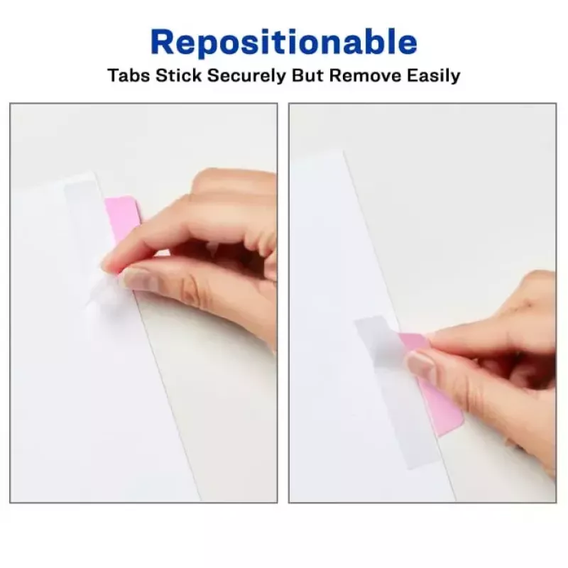 Blank tab index Avery Ultra Tabs 74769 Niebieski Zielony Różowy Fioletowy