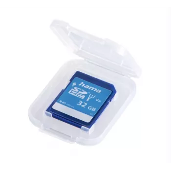 Hama 00095989 etui na karty pamięci 1 karta Polipropylen (PP) Transparentny