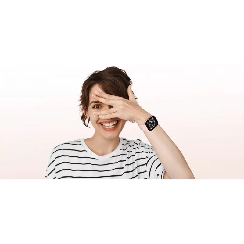 Amazfit Bip 5 4,85 cm (1,91 cala) TFT 45,9 mm Cyfrowy 320 x 380 pikseli Ekran dotykowy Różowy GPS (satelitarny)