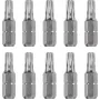 Zestaw końcówek wkrętakowych KWB 121249 — 10 szt., Torx T9, długość 25 mm, trzpień 1/4 cala